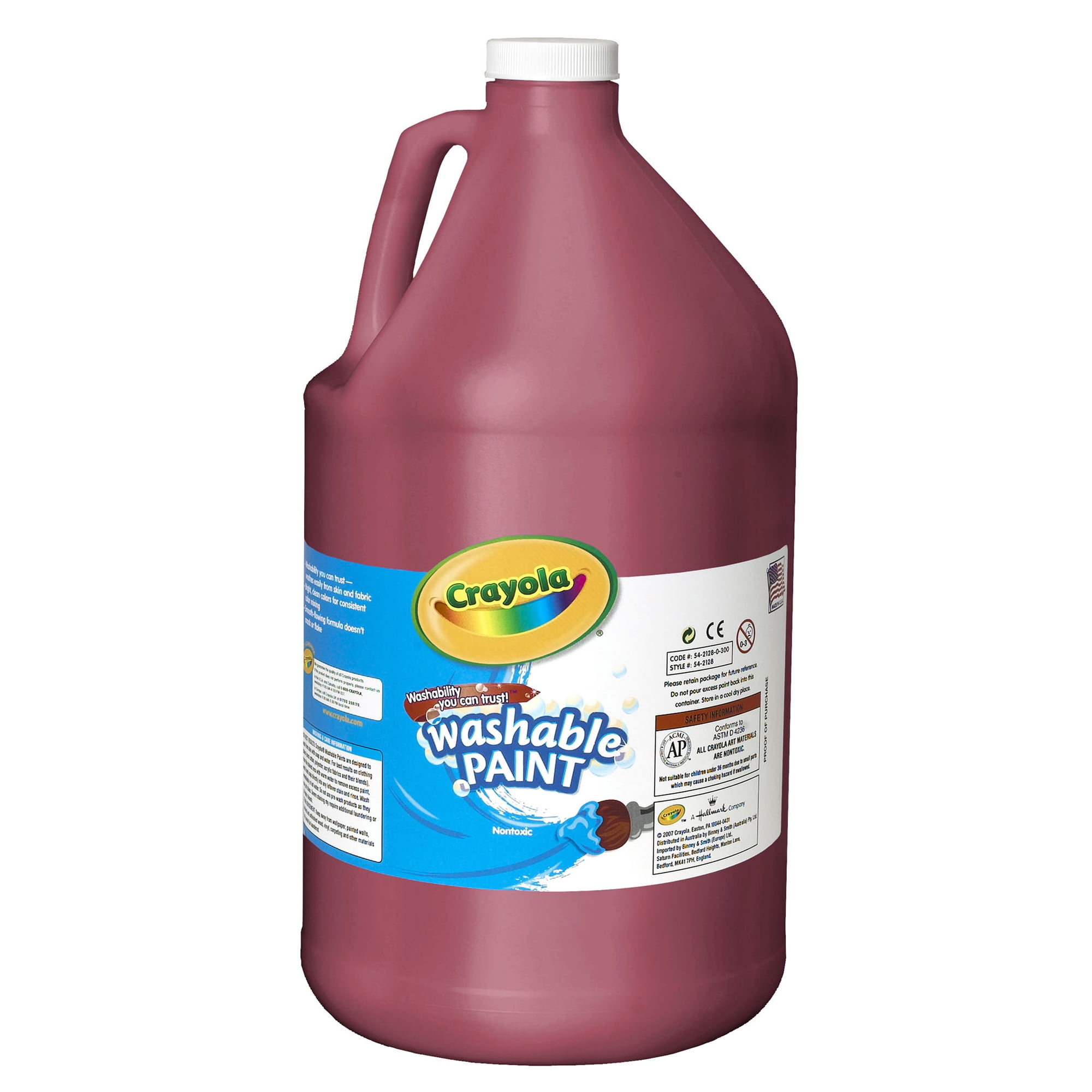 Crayola Washable Paint, Gallon, Red