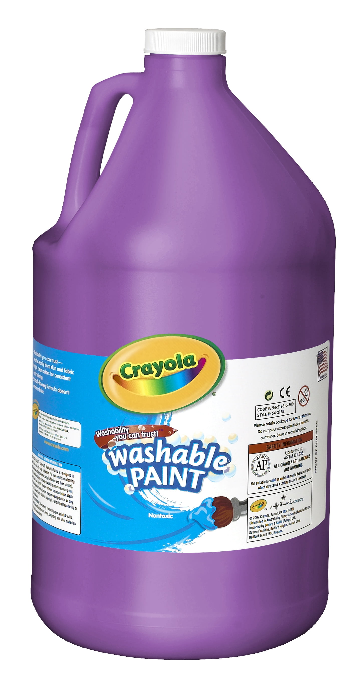 Crayola Washable Paint, Gallon, Violet