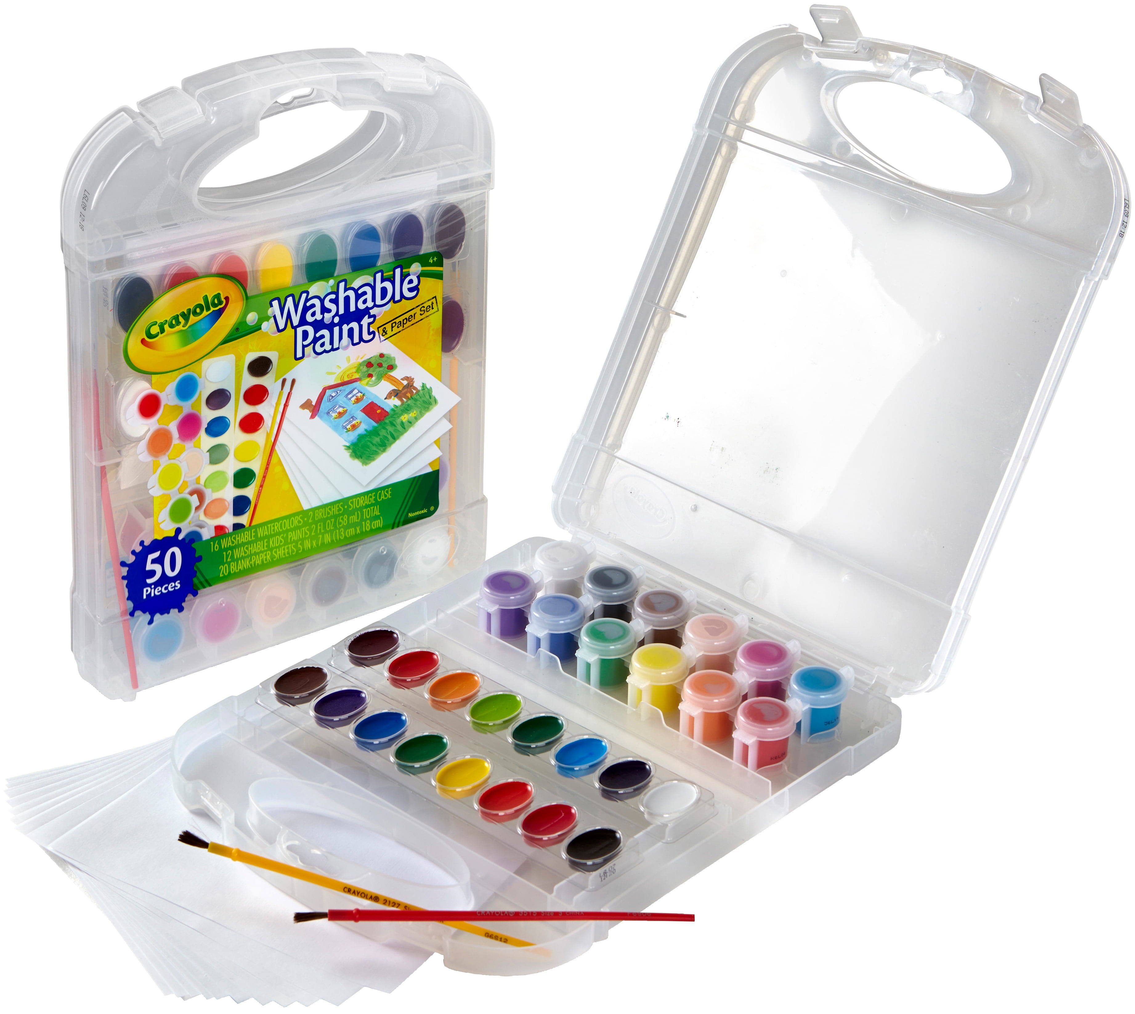 Crayola 42ct Washable Paint Set for Kids