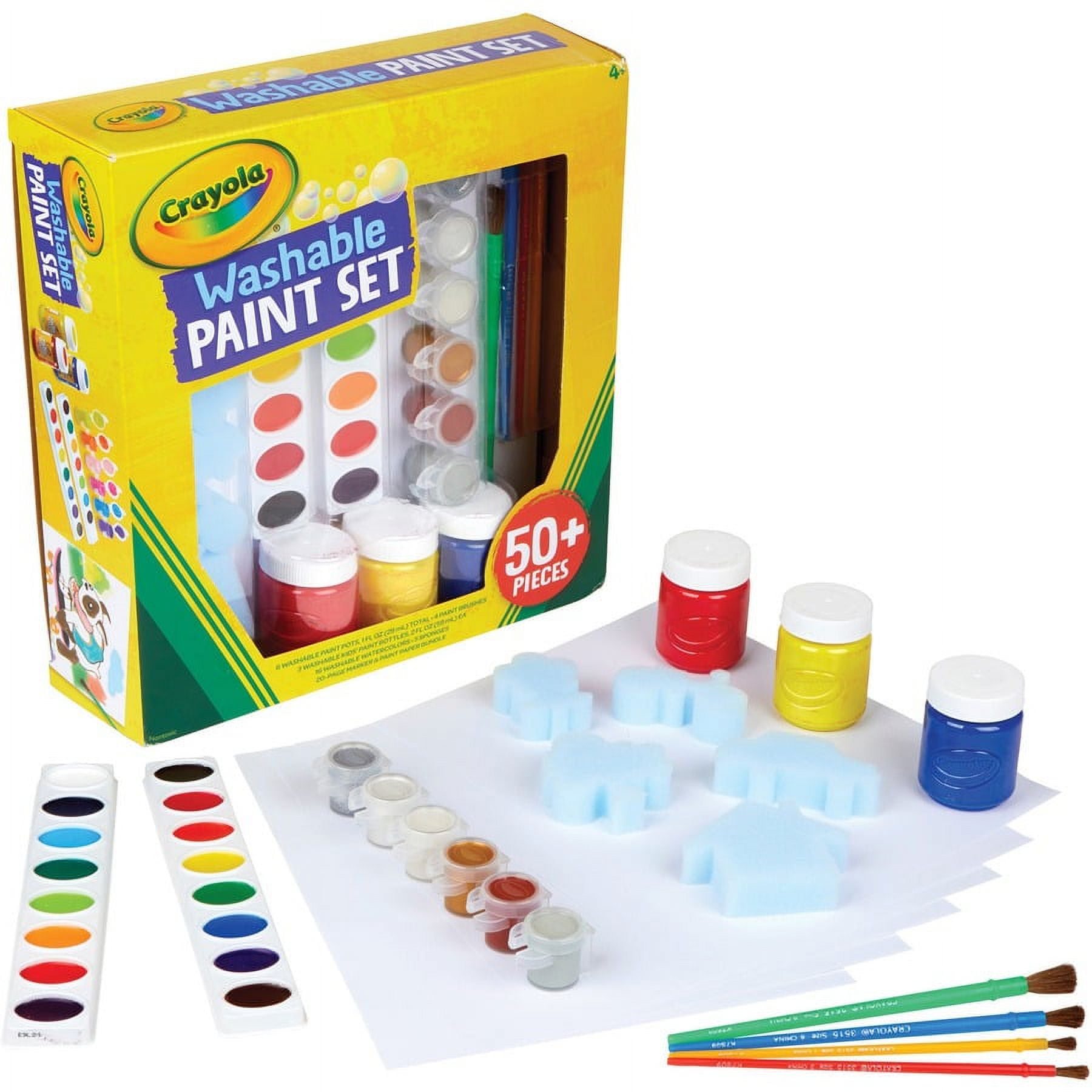 Crayola Washable Paint Set - 1 / Kit - Assorted | Bundle of 10 Kits