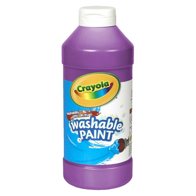 Washable Paint, Violet, 16 oz Bottle Washable Paint, Violet, 16 oz Bottle