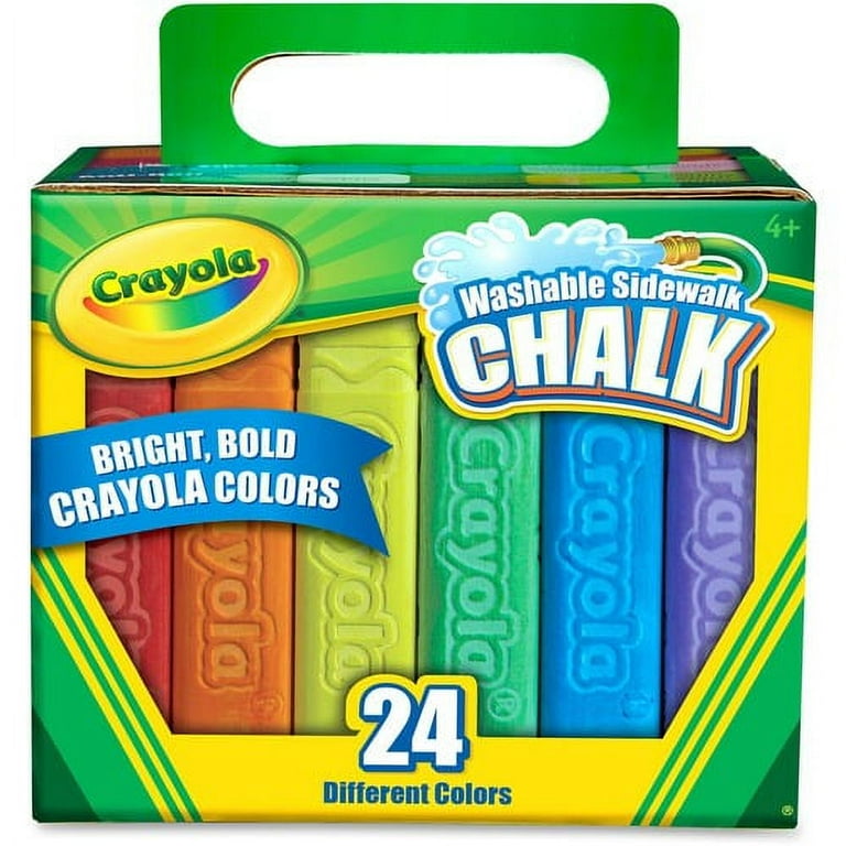 Crayola Washable Sidewalk Chalk - 4 Crayola Washable Sidewalk Chalk - 4