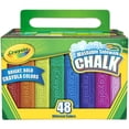 thumbnail image 1 of Crayola Washable Sidewalk Chalk in Assorted Colors, 48 Count, 1 of 8