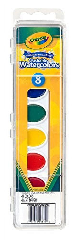Crayola Washable Watercolors 8 ea (Pack of 48)
