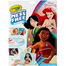 Crayola Wonder Princess Pages Mess Free Coloring Wonder Pad and Markers Art Sets, Gift for Beginner Kids 3 & Up