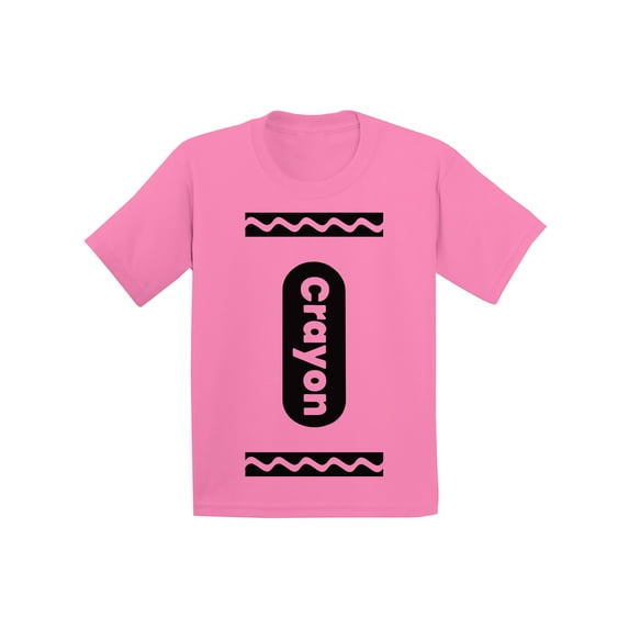 Crayon Halloween Shirt for Girls Boys Kids Youth - Funny Halloween Crayon Outfit Age 6 to 16 Years Old