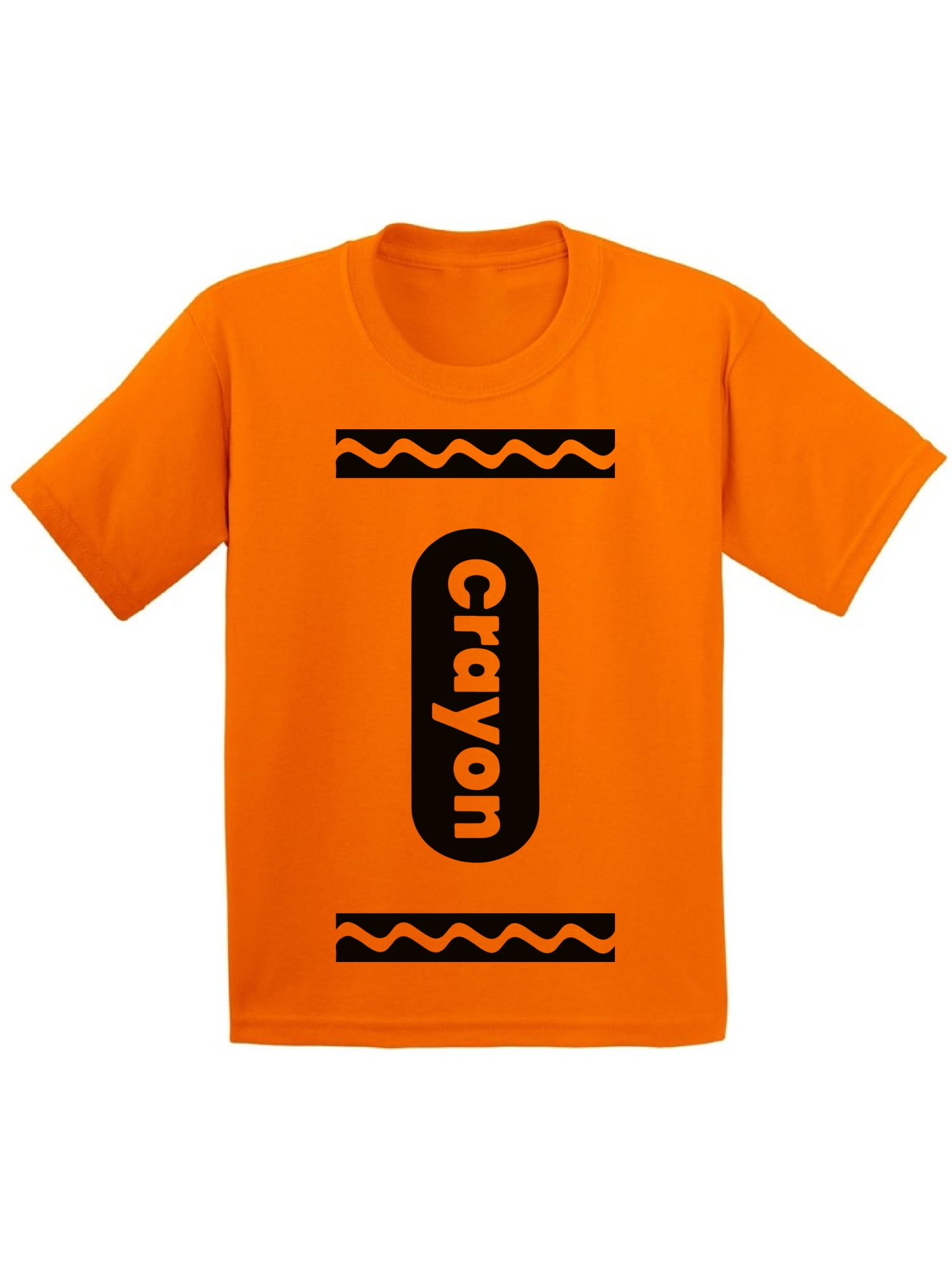 Crayon Halloween Shirt for Girls Boys Kids Youth - Funny Halloween Crayon Outfit Age 6 to 16 Years Old