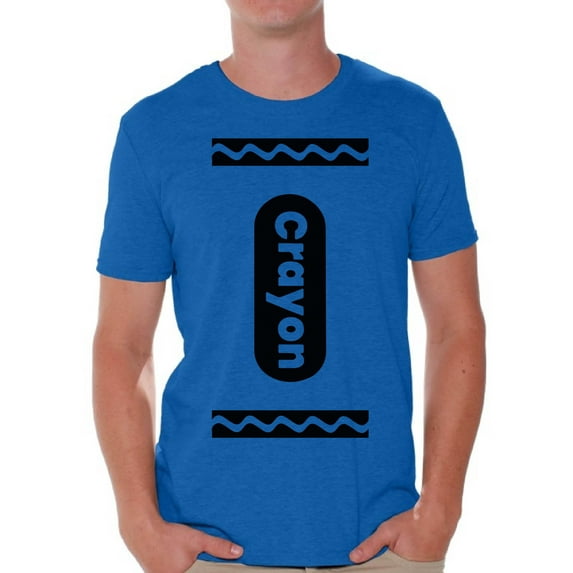Crayon Halloween Shirt for Men - Funny Halloween Crayon Outfit