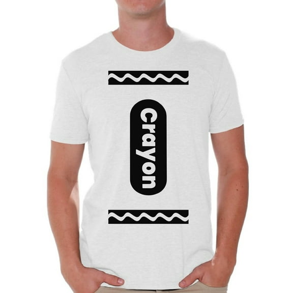 Crayon Halloween Shirt for Men - Funny Halloween Crayon Outfit