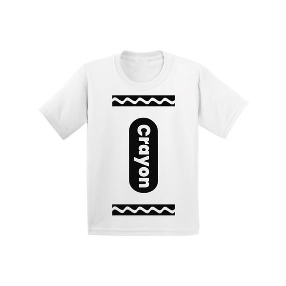 Crayon Halloween Shirt for Toddler Boys Girls - Funny Halloween Crayon Outfit 2t 3t 4t 5t