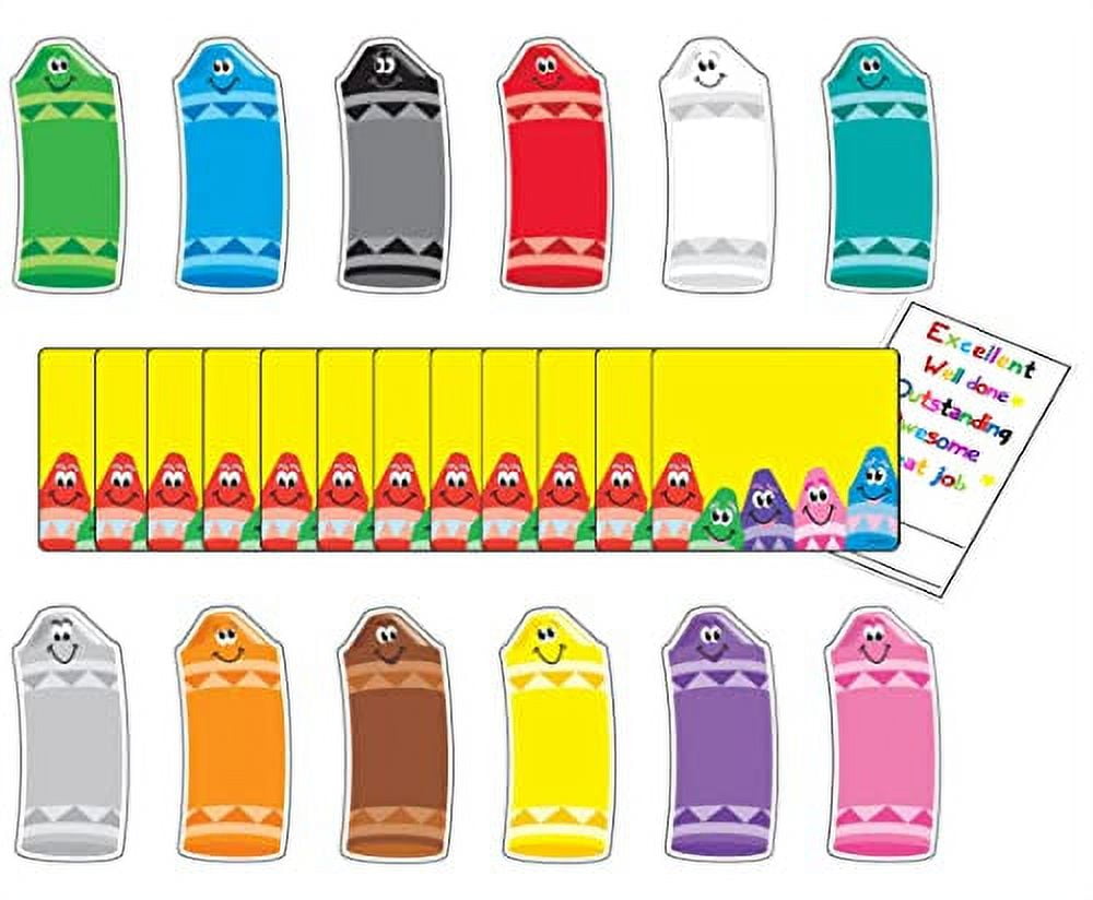 Crayon Name s with Crayon Cut Out 36 Crayon Labels, 72 Crayon