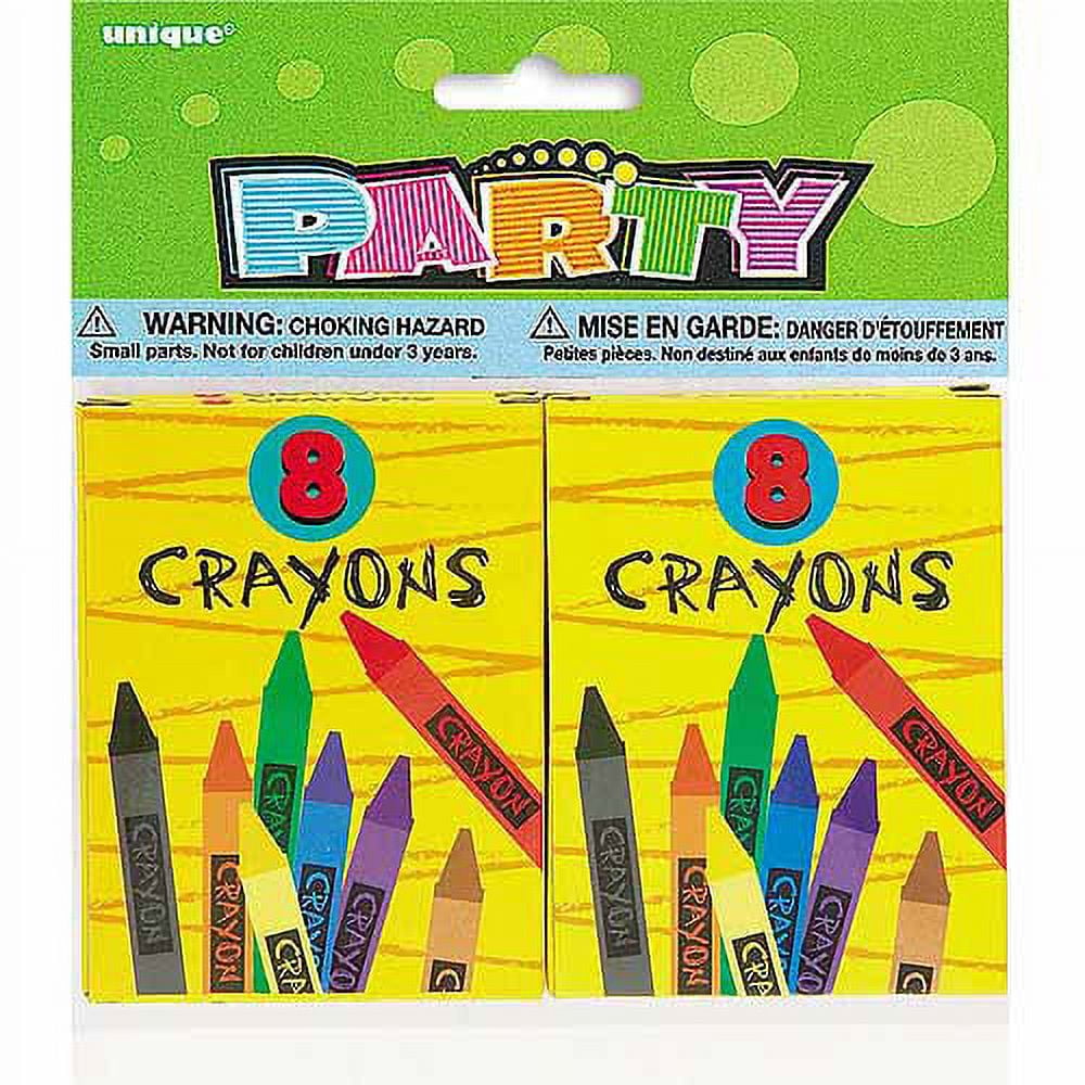 Crayon Party Favors, 4Count