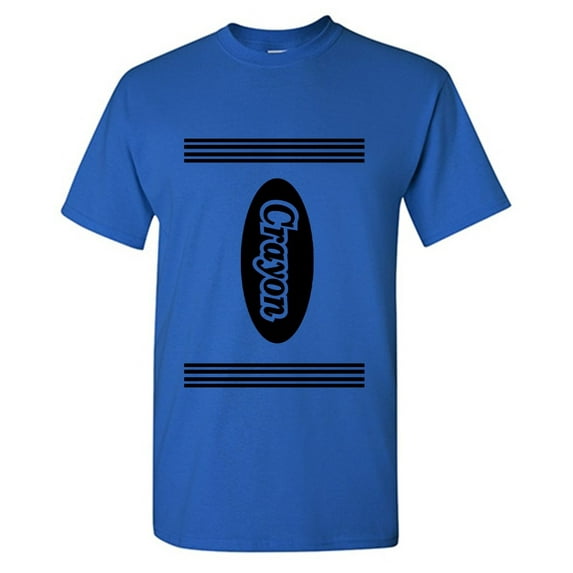 Crayon Sarcastic Humor Graphic Novelty Funny Tall T Shirt