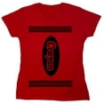 thumbnail image 1 of Crayon Sarcastic Humor Novelty Funny Women's Casual Tees, 1 of 3