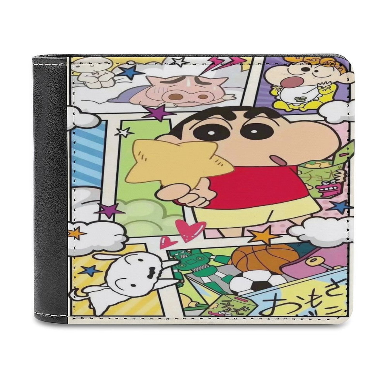 Crayon Shinchan Wallet Purse Card Holder Anime for Men Women