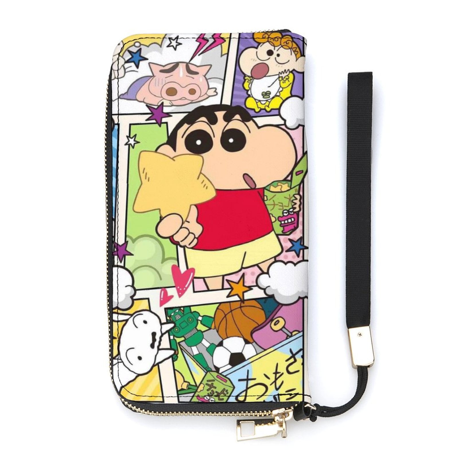 Crayon Shinchan Wallet Purse Card Holder Anime for Women Men