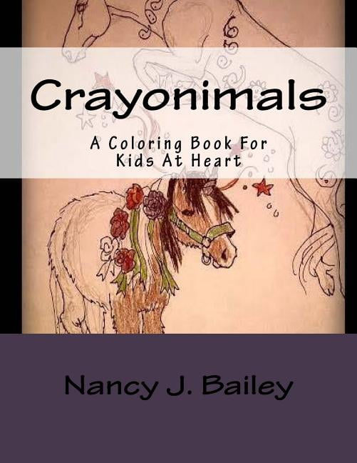 Crayonimals: Adult Coloring Book