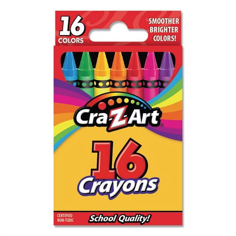 Crayons, 16 Assorted Colors, 16/set | Bundle of 10 Sets