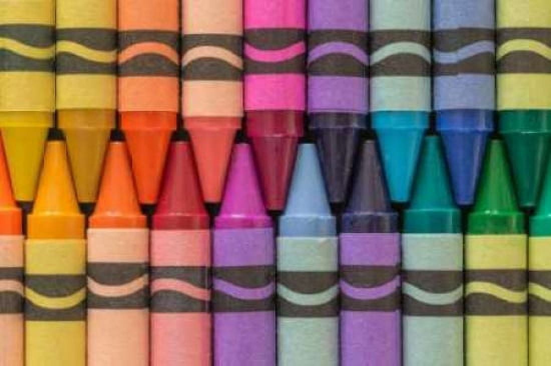 Crayons of a Rainbow I Canvas Art - Kathy Mahan (12 x 18)