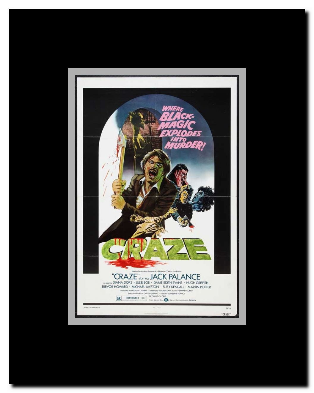 Craze Framed Movie Poster