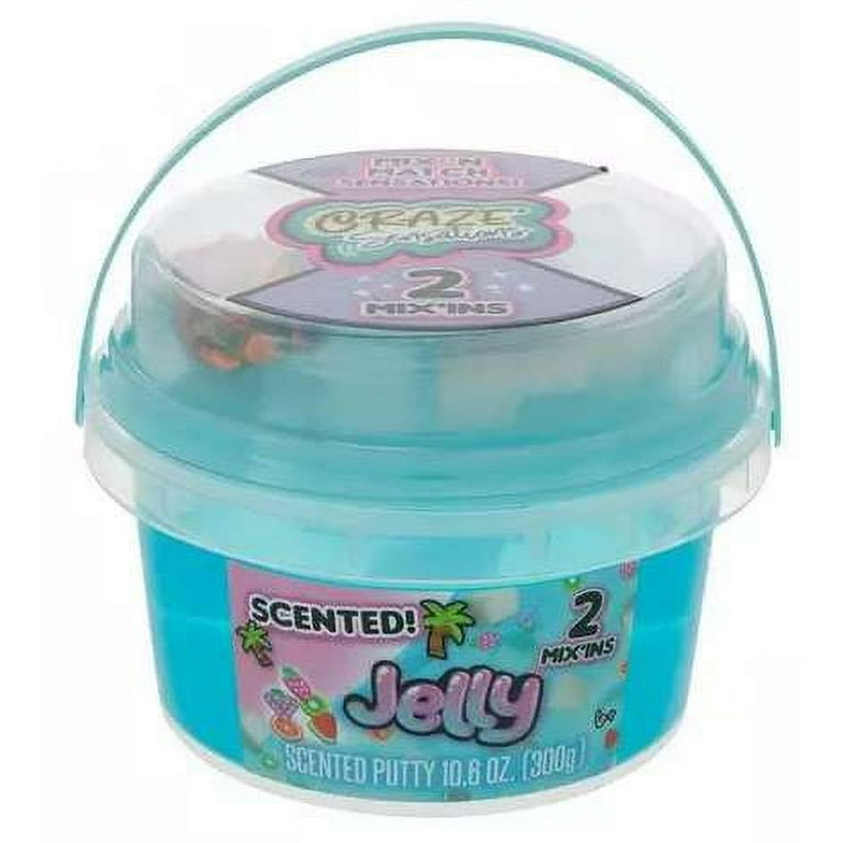 Craze Sensations Mix 'N Match Jelly Mini Bucket (Scented, Blue