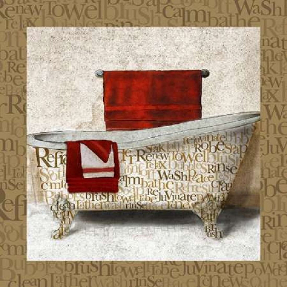Crazed Relaxation II Canvas Art - Elizabeth Medley (24 x 24)
