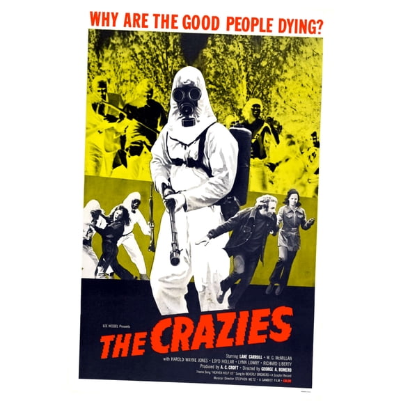Crazies Movie poster Metal Print 12inx16in Unframed, Age: Adults Z Posters