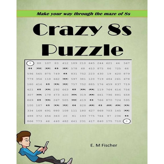 Crazy 8s: Math Puzzles (Paperback)
