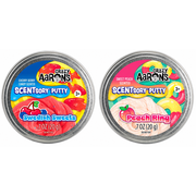 Crazy Aaron Scentsory Putty Scented Swedish Sweets and Peach Ring Bundle, 2 Count