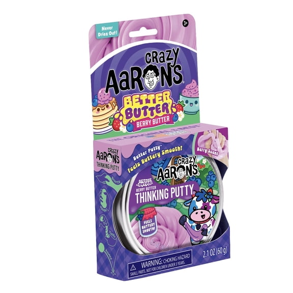Crazy Aaron's Better Butter Berry Thinking Putty (2.1 oz)