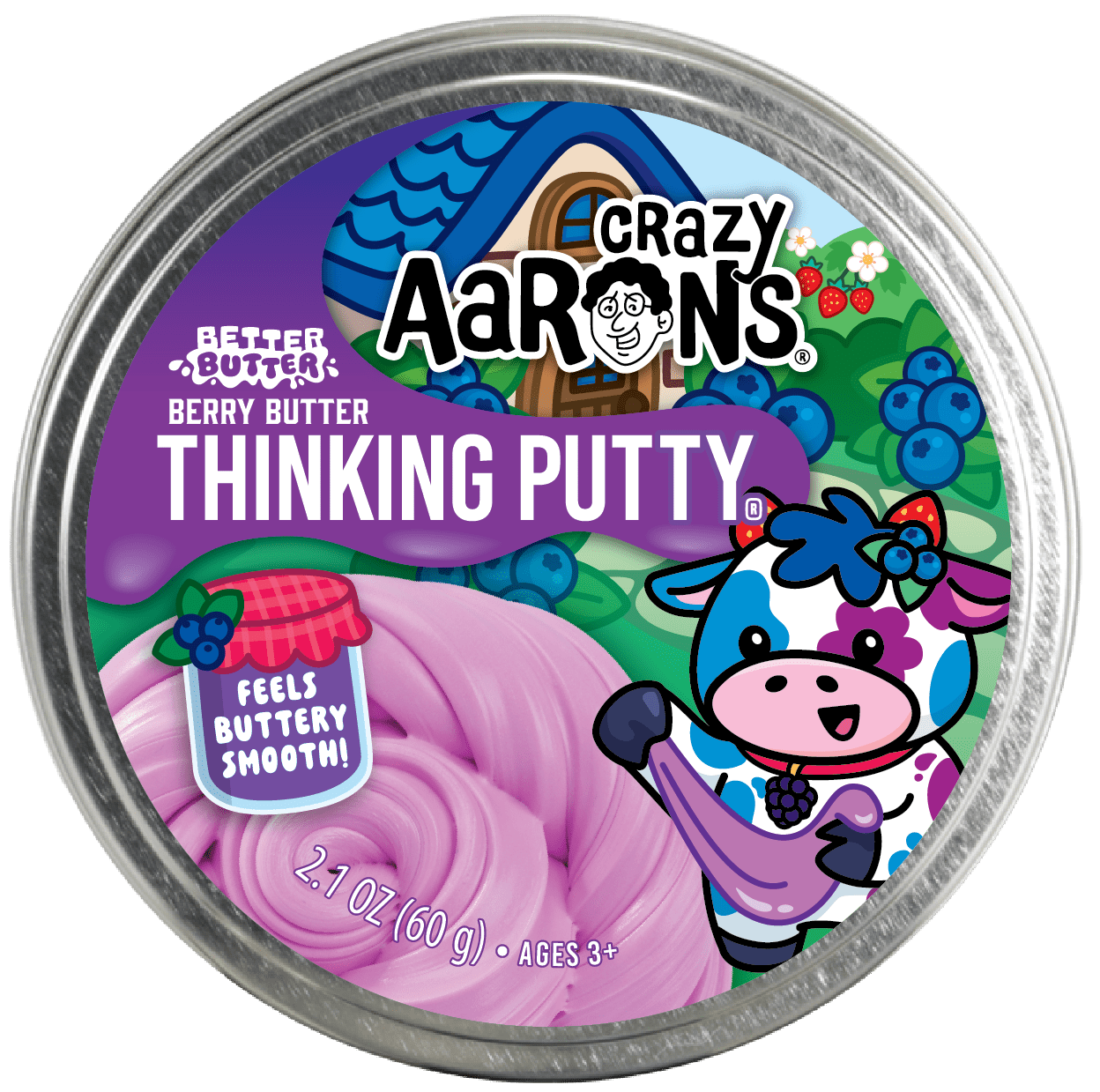 Crazy Aaron's@ Better Butter® Berry Thinking Putty®