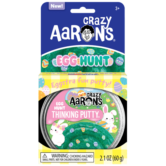 Crazy Aaron's Egg Hunt Thinking Putty,
