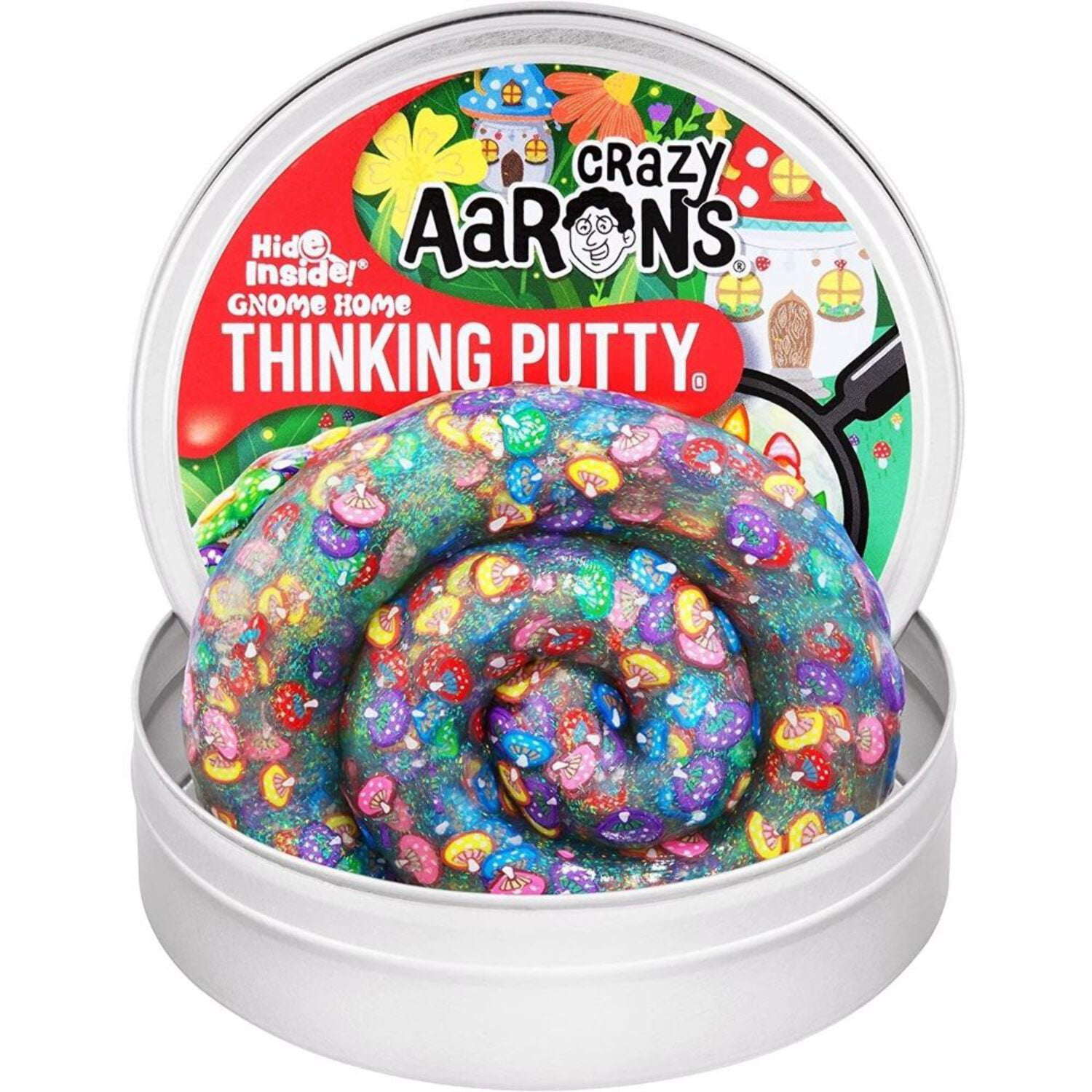Crazy Aaron's Hide Inside!® Gnome Home Thinking Putty®