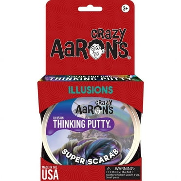 Crazy Aaron's Illusion Thinking Putty 4" Super Scarab