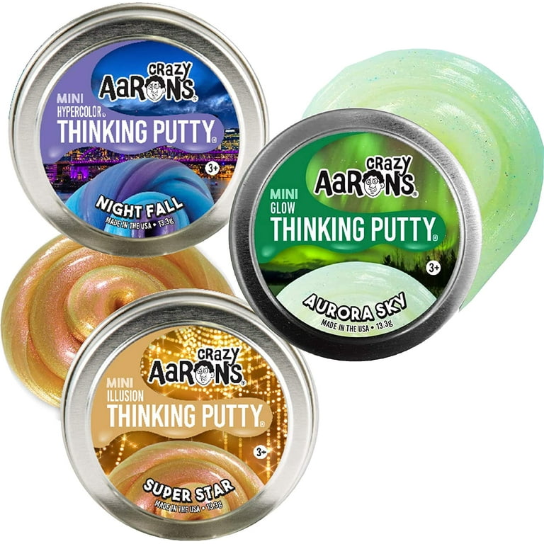 Walmart crazy aaron's thinking putty outlet