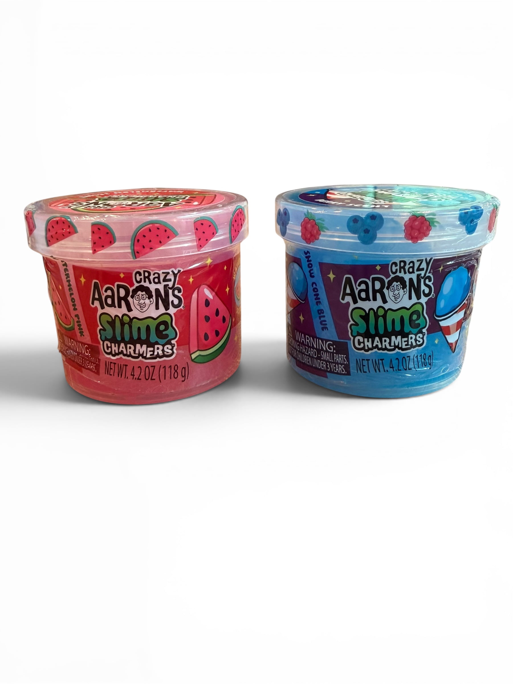 Crazy Aaron’s Slime Charmers Watermelon and Berry Scent Bundle 4.2 oz. each