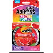 Crazy Aarons Thinking Putty Liquid Color Flowing Lava 2.1 OZ 60 g