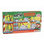 Crazy Aarons Thinking Putty Putty Factory Advent Calendar, 24 Days of Holiday Fun 2024