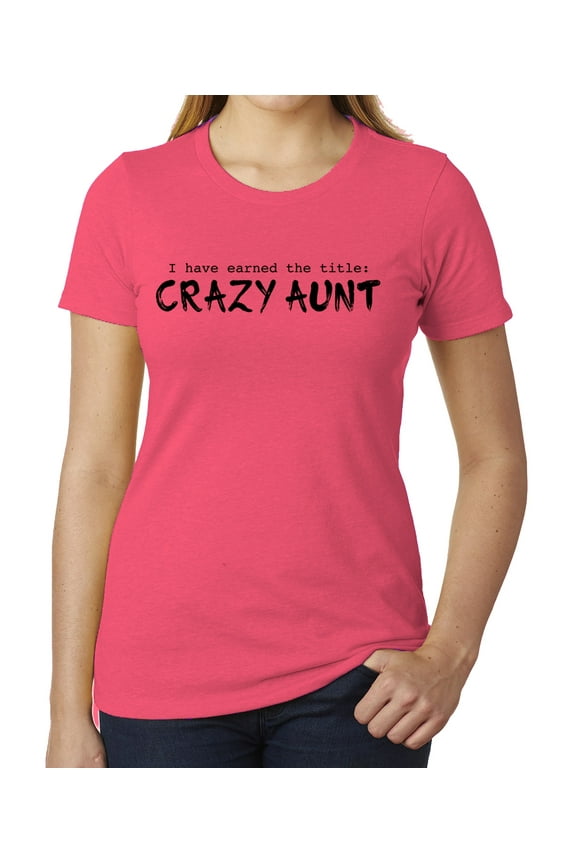 Crazy Aunt Tee- Family Reunion Woman's T-shirts - Berry MH200WFAM S51 3XL