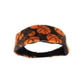 thumbnail image 1 of Crazy Basketball Headband with Basketballs (Black/Orange, One Size), 1 of 2