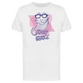 thumbnail image 1 of Crazy Beard Pink & White Tee Men's -Image by Shutterstock, 1 of 2