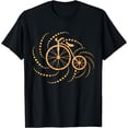 thumbnail image 1 of Crazy Bicycle History - Painting Art Cyclist Gift Bicyclist T-Shirt, 1 of 3