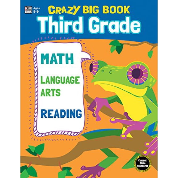 Pre-Owned Crazy Big Book Third Grade Paperback