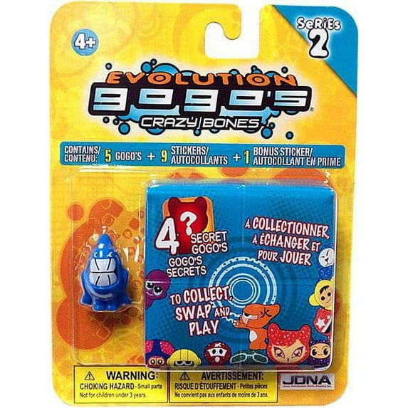 Crazy Bones Gogo's Series 2 Evolution Blister Pack