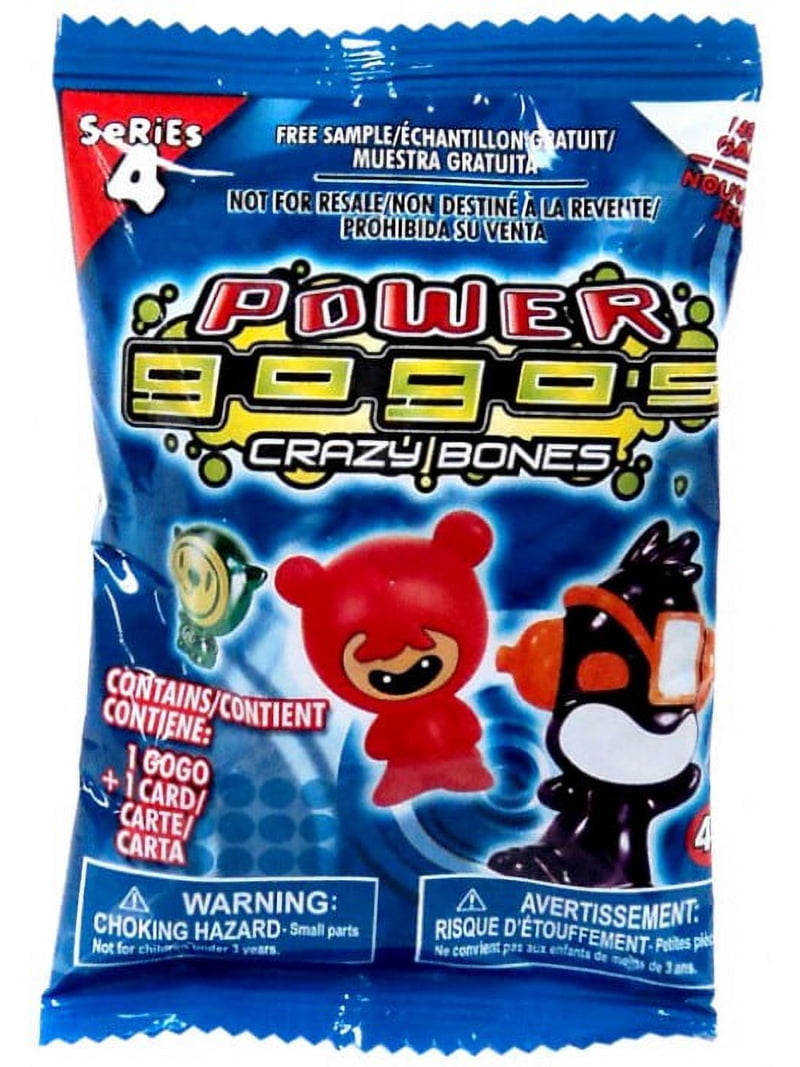 Magic Box Toys Crazy Bones Gogo's Series 4 Promo Pack Figurine