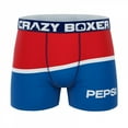 thumbnail image 1 of Crazy Boxer Pepsi Cola Large Color Logo Print Men's Boxer Briefs-XXLarge (44-46), 1 of 3