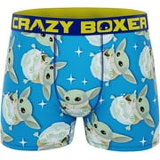 Crazy Boxer The Mandalorian Baby Yoda In Space, Mens Boxer Briefs, Novelty Gift Box