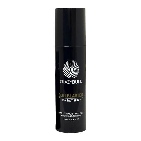 Crazy Bull Hair Bull Blaster Sea Salt Spray, Mens Hair Spray, 6.76 oz