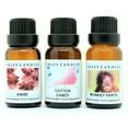 thumbnail image 1 of Crazy Candles 3 Bottles Set 1 Anise, 1 Cotton Candy, 1 Monkey Farts 1/2 Fl Oz Each (15ml) Premium Grade Scented Fragrance Oils, 1 of 1