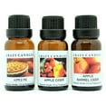 thumbnail image 1 of Crazy Candles 3 Bottles Set, 1 Apple Pie, 1 Apple Cider, 1 Apple Barrel Cider 1/2 Fl Oz Each (15ml) Premium Grade Scented Fragrance Oils, 1 of 1